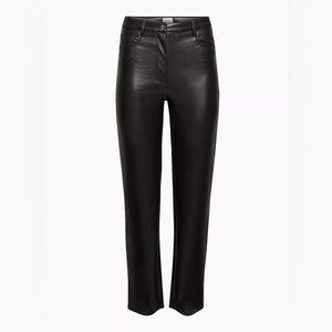 Aritzia Wilfred Melina Vegan leather Pants